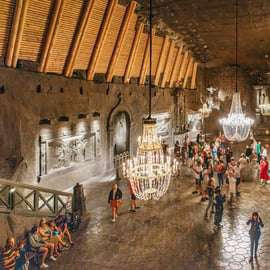 Cracovie : Visite guidée de la mine de sel de Wieliczka