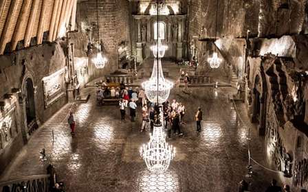 Visite de la mine de sel de Wieliczka avec prise en charge à l'hôtel