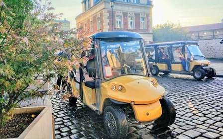 Cracovie : Visite touristique du quartier juif et du ghetto en voiturette de golf