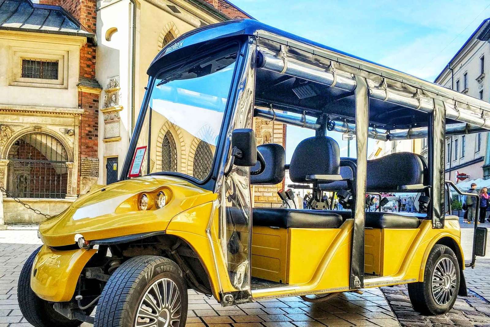 Cracovie : Le quartier juif et le ghetto en voiturette électrique