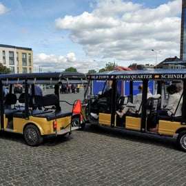 Cracovie : Visite touristique du quartier juif et du ghetto en voiturette de golf