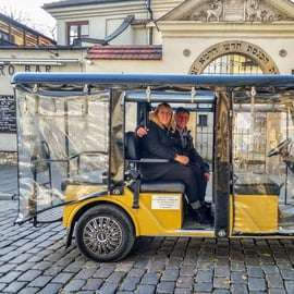 Cracovie : Le quartier juif et le ghetto en voiturette électrique