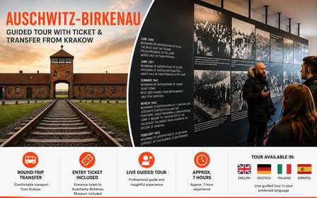 Cracovie : Auschwitz Birkenau : visite de dernière minute - réservation pour le lendemain
