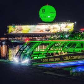 Cracovie : Croisière touristique sur la Vistule avec audioguide