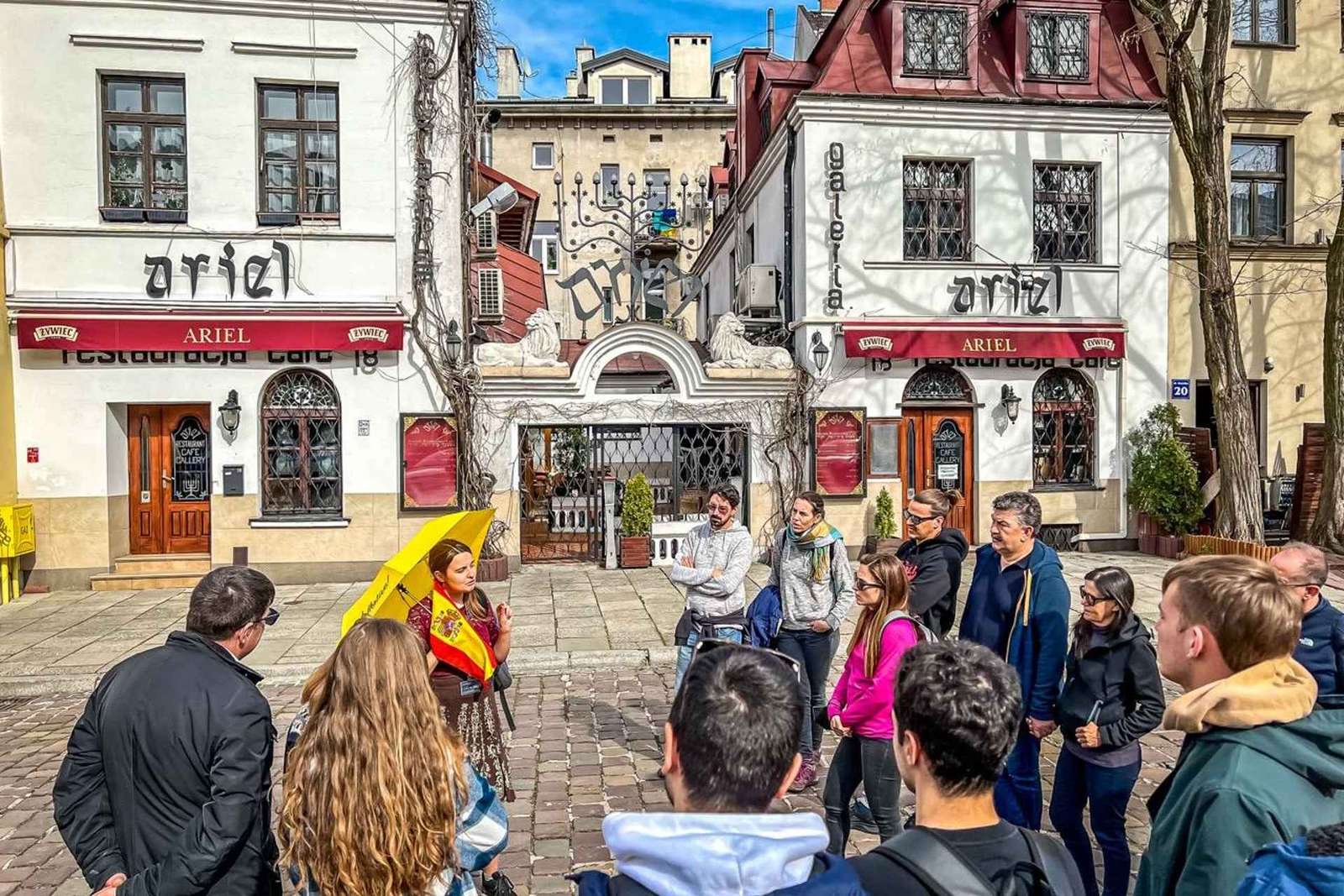 Visite à pied de la ville juive de Cracovie en anglais