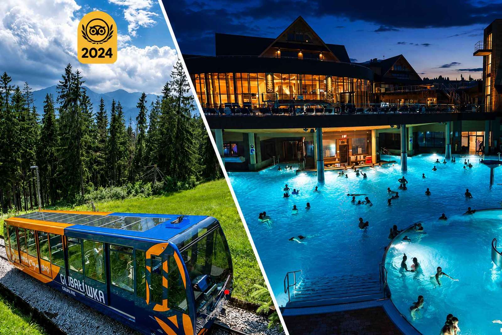 Cracovie : Visite de Zakopane avec piscines thermales et prise en charge à l'hôtel
