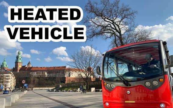 Cracovie : Visite touristique de la ville en voiturette de golf partagée ou privée