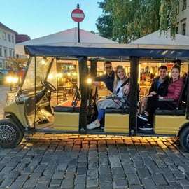Cracovie : Visite touristique du quartier juif et du ghetto en voiturette de golf