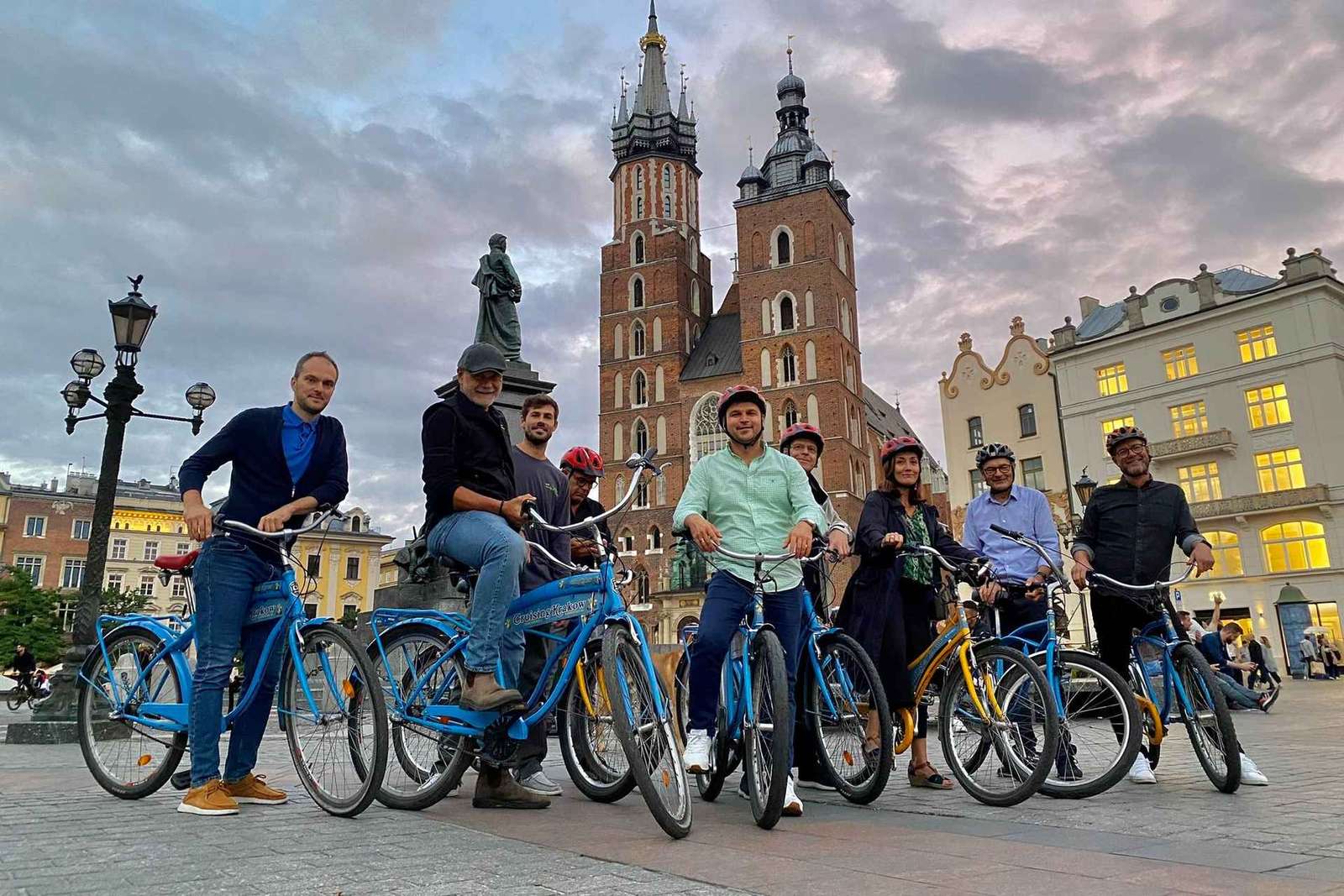 Cracovie : Visite à vélo de la vieille ville, de Kazimierz et du ghetto