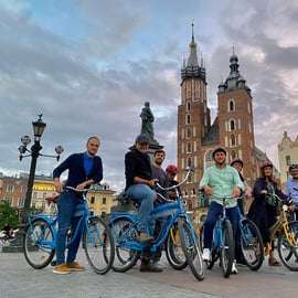 Cracovie : Visite à vélo de la vieille ville, de Kazimierz et du ghetto