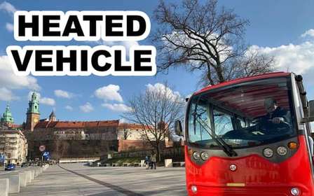 Cracovie : Visite touristique de la ville en voiturette de golf partagée ou privée