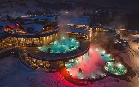 Cracovie : Soirée de détente aux thermes de Chocholowskie