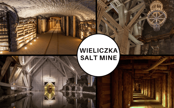 Depuis Cracovie : Excursion à la mine de sel de Wieliczka et visite guidée