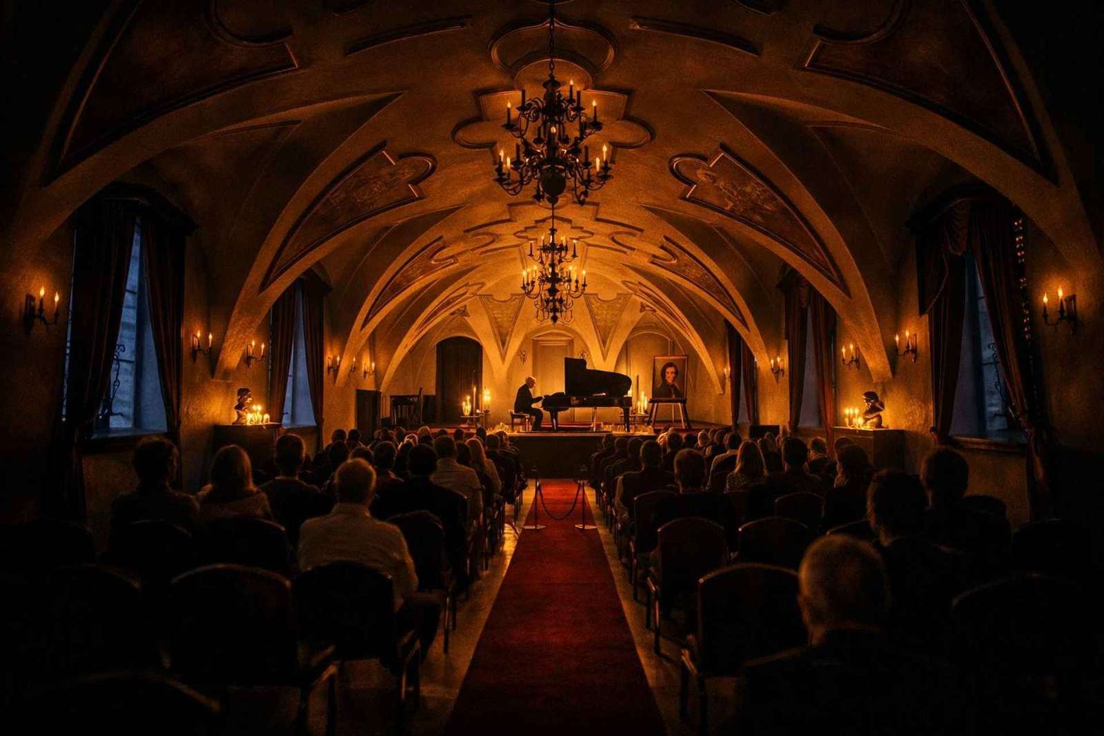 Cracovie : Concert Chopin aux chandelles