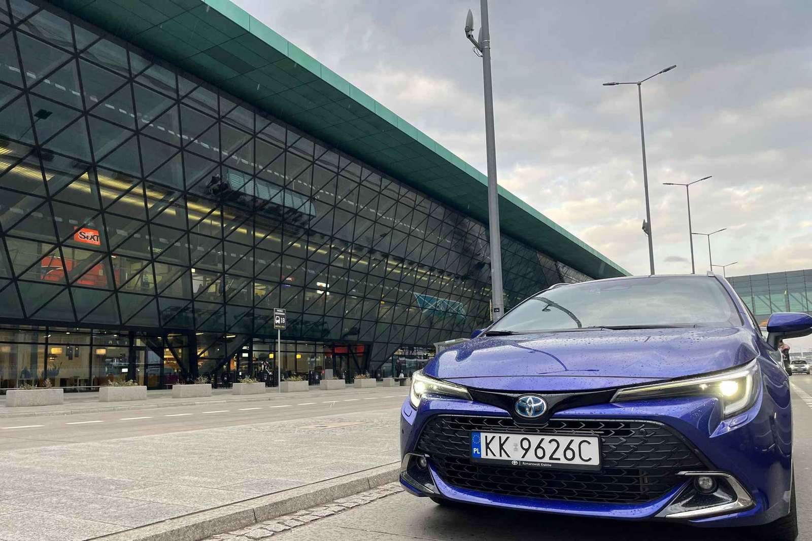 Transfert privé de l'aéroport de Cracovie au centre ville de Cracovie