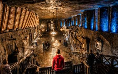 Depuis Cracovie : Visite guidée de la mine de sel de Wieliczka