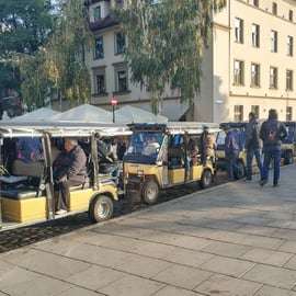 Cracovie : Le quartier juif et le ghetto en voiturette électrique