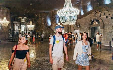 Cracovie : Visite guidée de la mine de sel de Wieliczka