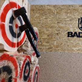 Cracovie : Le lancer de haches