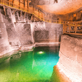 Depuis Cracovie : Visite guidée dans la mine de sel de Wieliczka