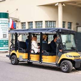 Cracovie : expérience urbaine audioguidée en voiturette de golf