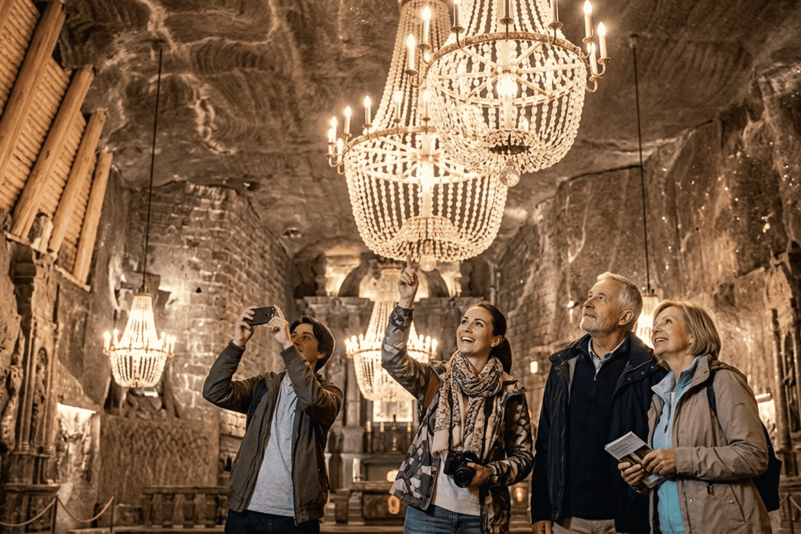 Mine de sel de Wieliczka : billet coupe-file et visite guidée