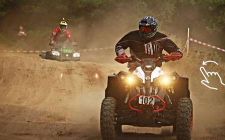Cracovie : Excursion extrême en quad tout-terrain avec déjeuner barbecue