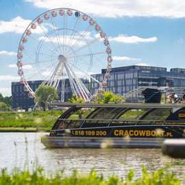 Cracovie : Croisière touristique sur la Vistule avec audioguide