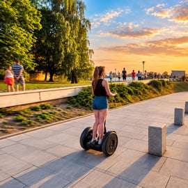 Cracovie : Visite en Segway du quartier juif