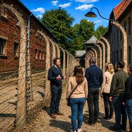 Cracovie : Auschwitz et mine de sel de Wieliczka visite guidée d'une journée