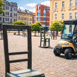 Cracovie : expérience urbaine audioguidée en voiturette de golf