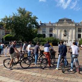 Cracovie : Visite guidée de la vieille ville à vélo