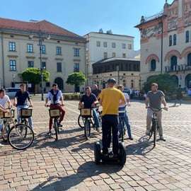 Cracovie : Visite guidée de la vieille ville à vélo
