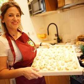 Cracovie : cours de cuisine : pierogi avec Hanna