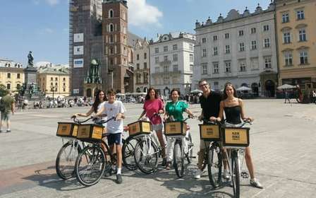 Cracovie : Visite guidée de la vieille ville à vélo