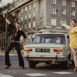 Cracovie : visite guidée de Nowa Huta en voiture d'époque