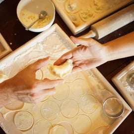 Cracovie : cours de cuisine : pierogi avec Hanna
