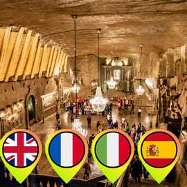 Depuis Cracovie : Visite guidée dans la mine de sel de Wieliczka