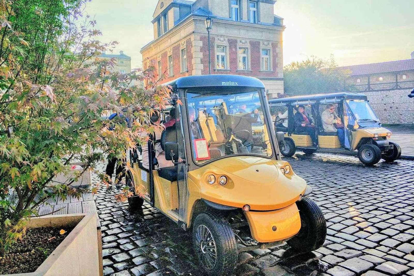 Cracovie : Visite touristique du quartier juif et du ghetto en voiturette de golf