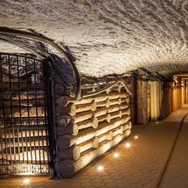 Depuis Cracovie : Excursion à la mine de sel de Wieliczka et visite guidée