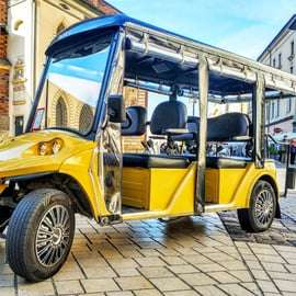 Cracovie : Le quartier juif et le ghetto en voiturette électrique