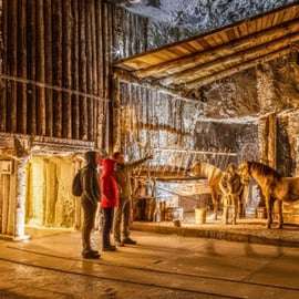 Depuis Cracovie : Visite guidée de la mine de sel de Wieliczka