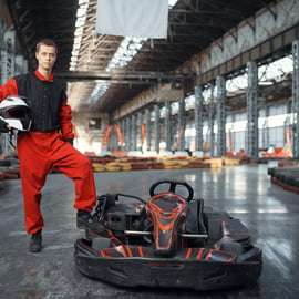 Cracovie : Karting en salle (courses de 24 minutes)