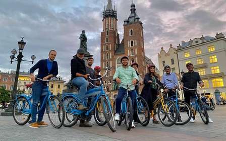 Cracovie : Visite à vélo de la vieille ville, de Kazimierz et du ghetto