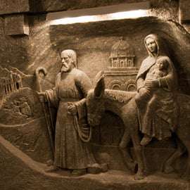 Depuis Cracovie : Excursion d'une demi-journée à la mine de sel de Wieliczka avec prise en charge