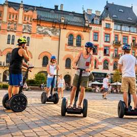 Cracovie : visite guidée de la vieille ville en Segway