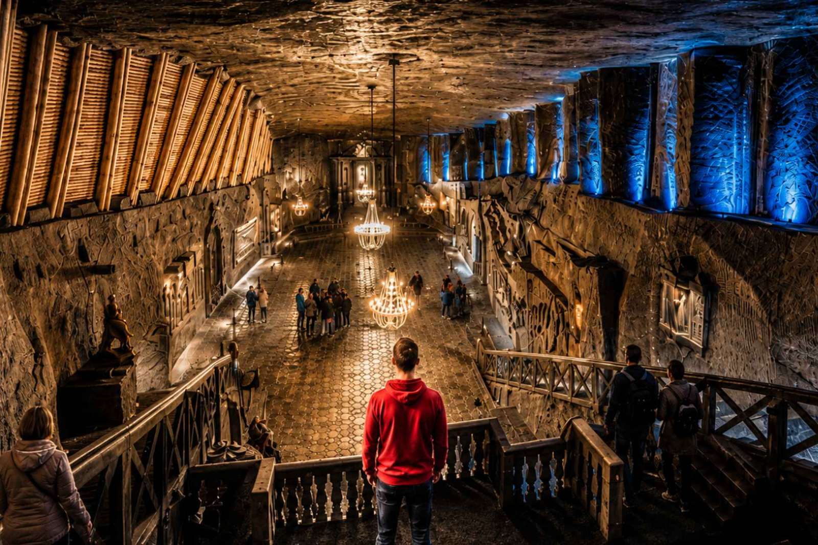 Depuis Cracovie : Visite guidée de la mine de sel de Wieliczka