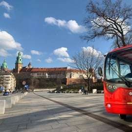 Cracovie : Visite touristique de la ville en voiturette de golf partagée ou privée