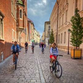 Cracovie : Tour complet à vélo avec tous les points forts
