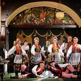 Cracovie : Spectacle folklorique et dîner de 3 plats au Jama Michalika Café